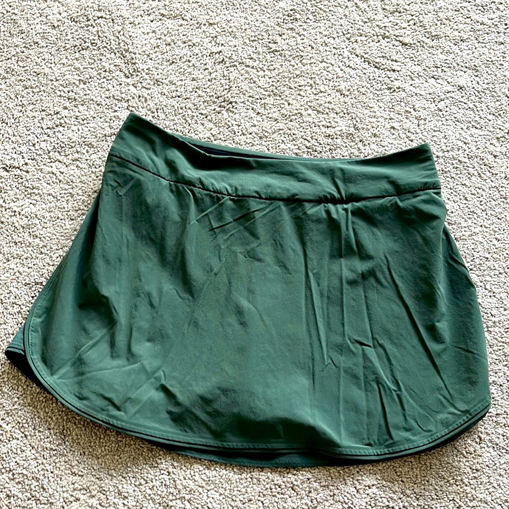 Outdoor Voices Green Exercise Skirt